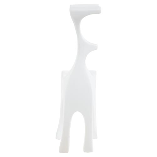  TEALIGHT GEYİK MUMLUK BEYAZ 14X8X26CM