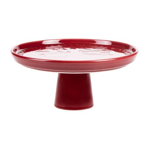  JULIA AYAKLI SUNUM TABAĞI BORDO