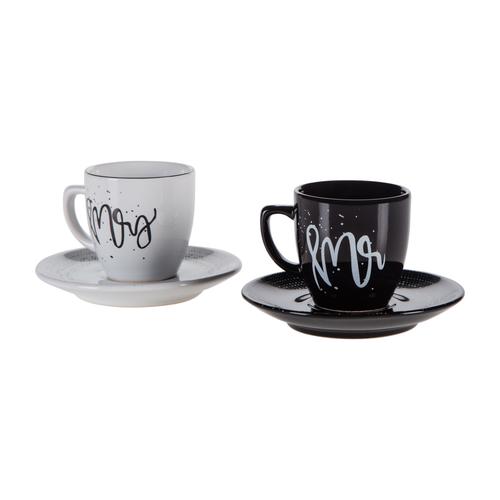  MR&MRS KAHVE FINCANI SETİ 2Lİ 95ML