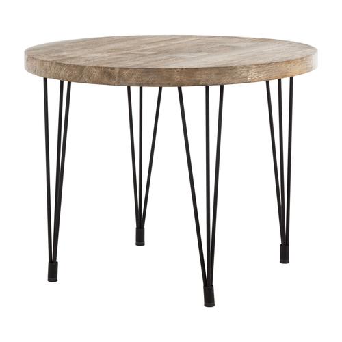  RINCON YUVARLAK MASİF AHŞAP YUVARLAK YEMEK MASASI