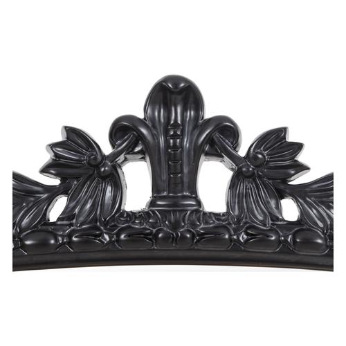  GLAM SİYAH AHŞAP AYNA 180X100 CM