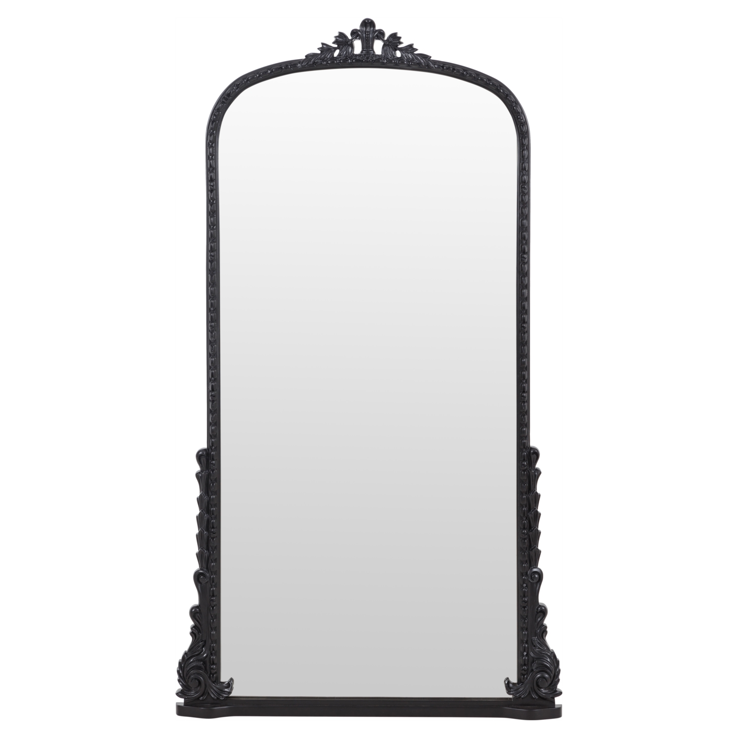 GLAM SİYAH AHŞAP AYNA 180X100 CM