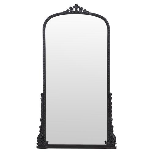  GLAM SİYAH AHŞAP AYNA 180X100 CM