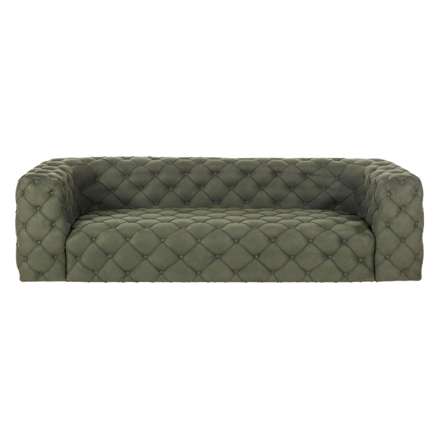 MANHATTAN YEŞİL ÜÇLÜ CHESTER KOLTUK