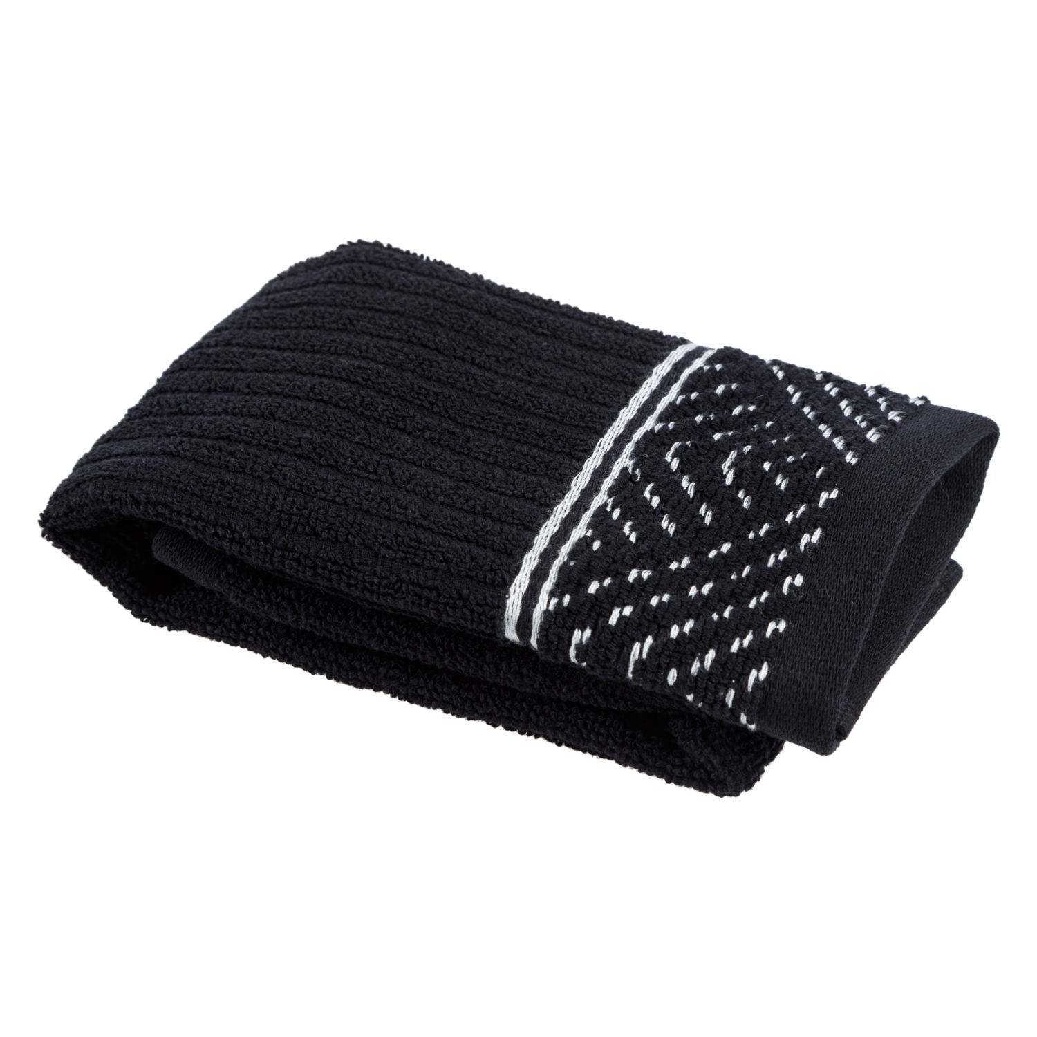 ZADE SİYAH HAVLU 30X50 CM