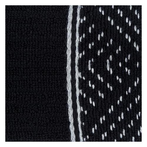  ZADE SİYAH HAVLU 30X50 CM