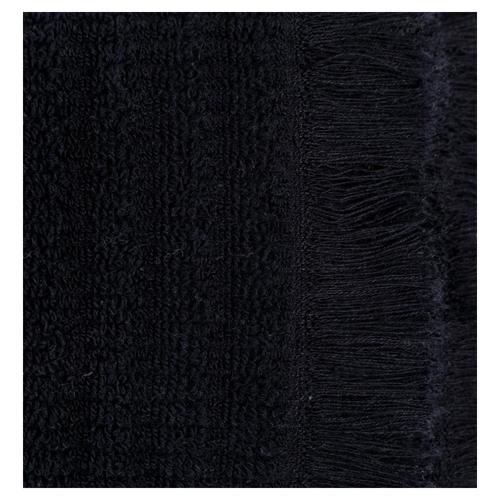  GEETA SİYAH 2'Lİ EL VE YÜZ HAVLUSU SETİ