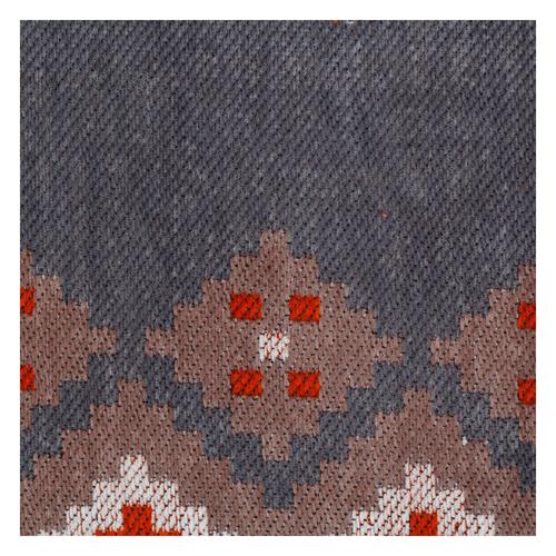  ETNİK ÇİFT TARAFLI KİLİM SARI GRİ 80X150CM