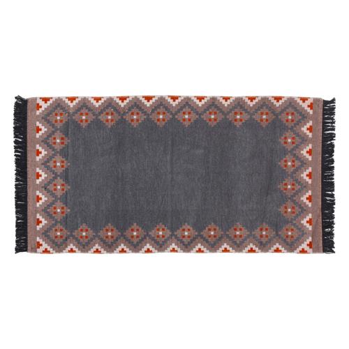  ETNİK ÇİFT TARAFLI KİLİM SARI GRİ 80X150CM