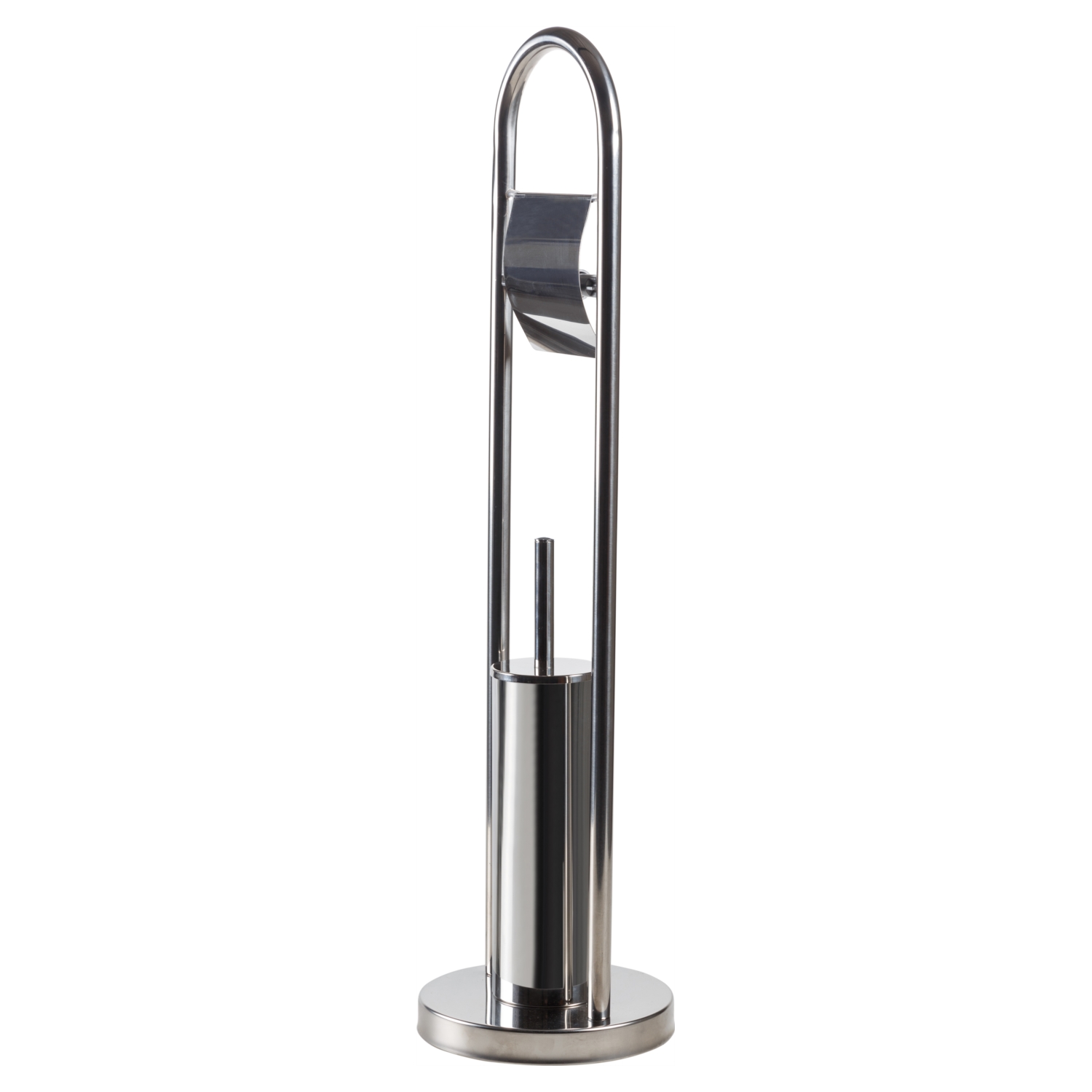 AYAKLI TUVALET FIRÇALIK-KAĞITLIK PARLAK