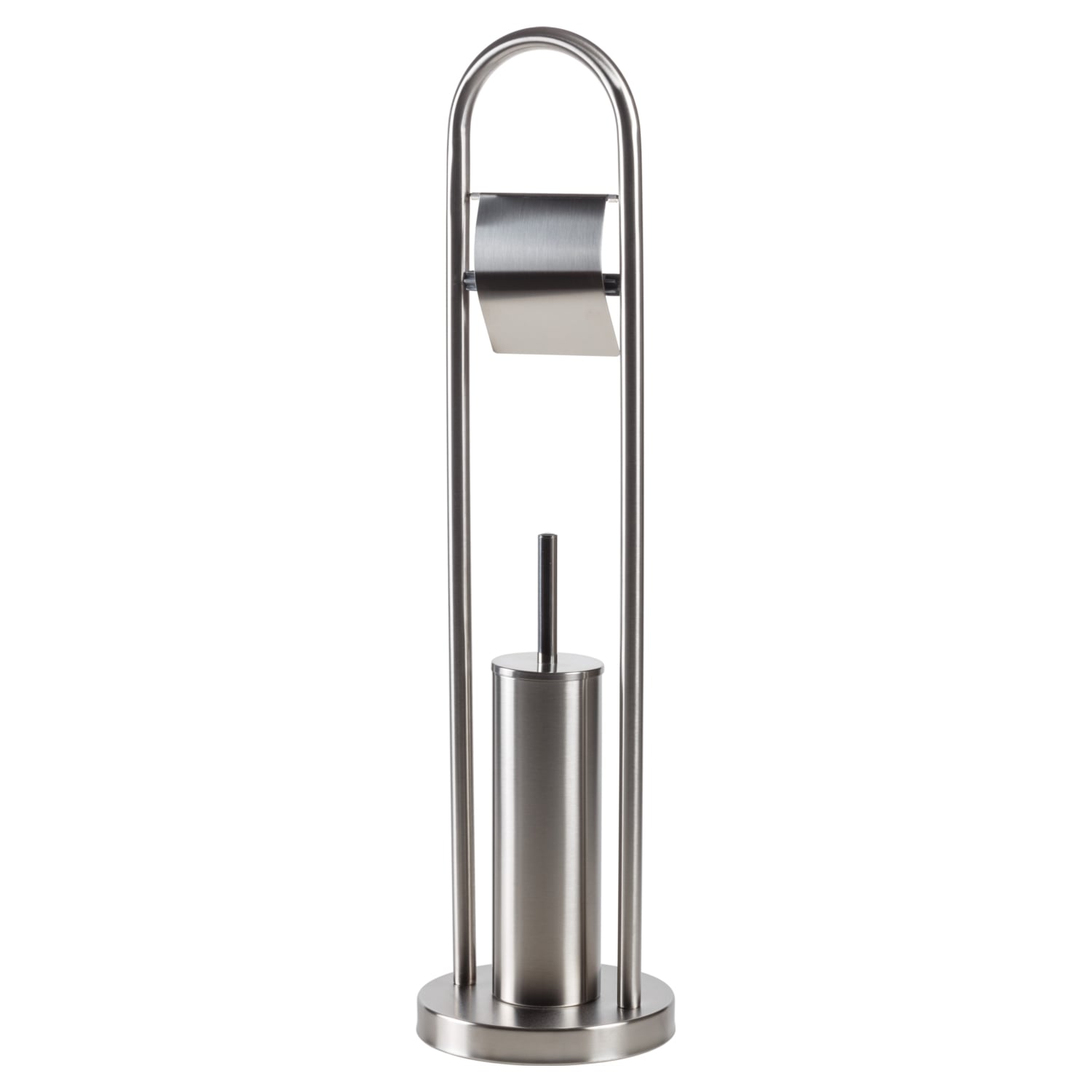 AYAKLI TUVALET FIRÇALIK-KAĞITLIK SATINE