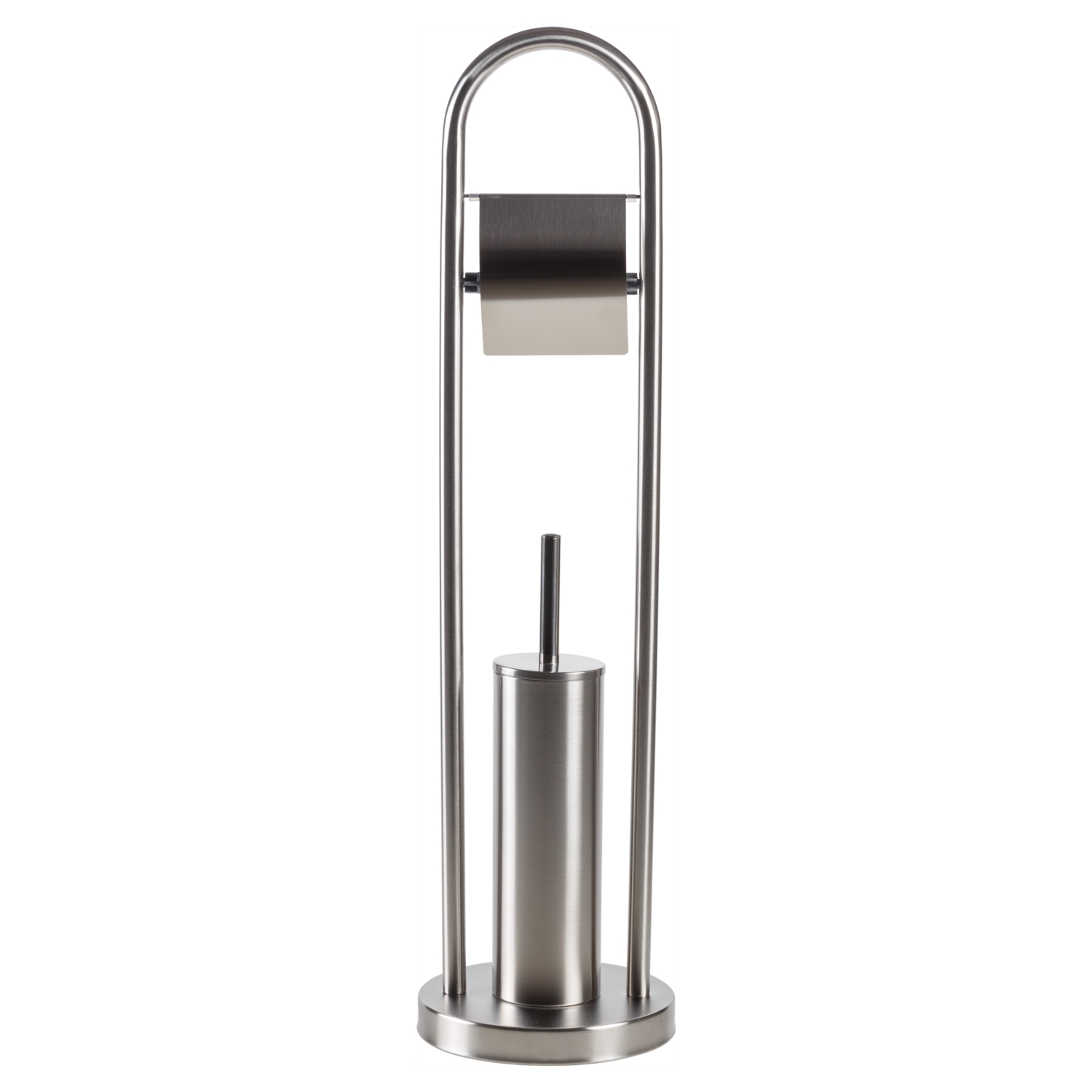 AYAKLI TUVALET FIRÇALIK-KAĞITLIK SATINE