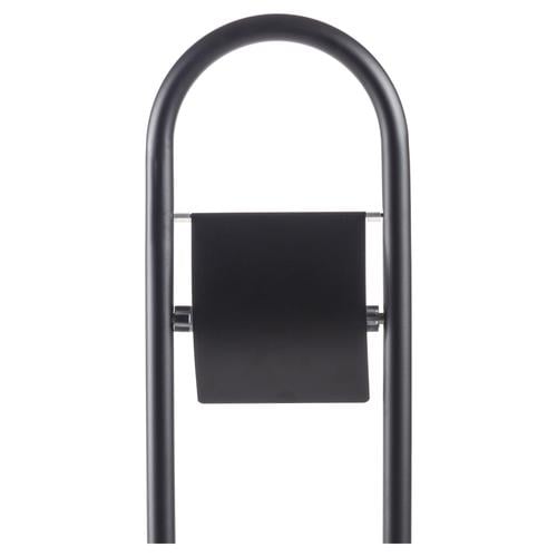  AYAKLI TUVALET FIRÇALIK-KAĞITLIK SİYAH