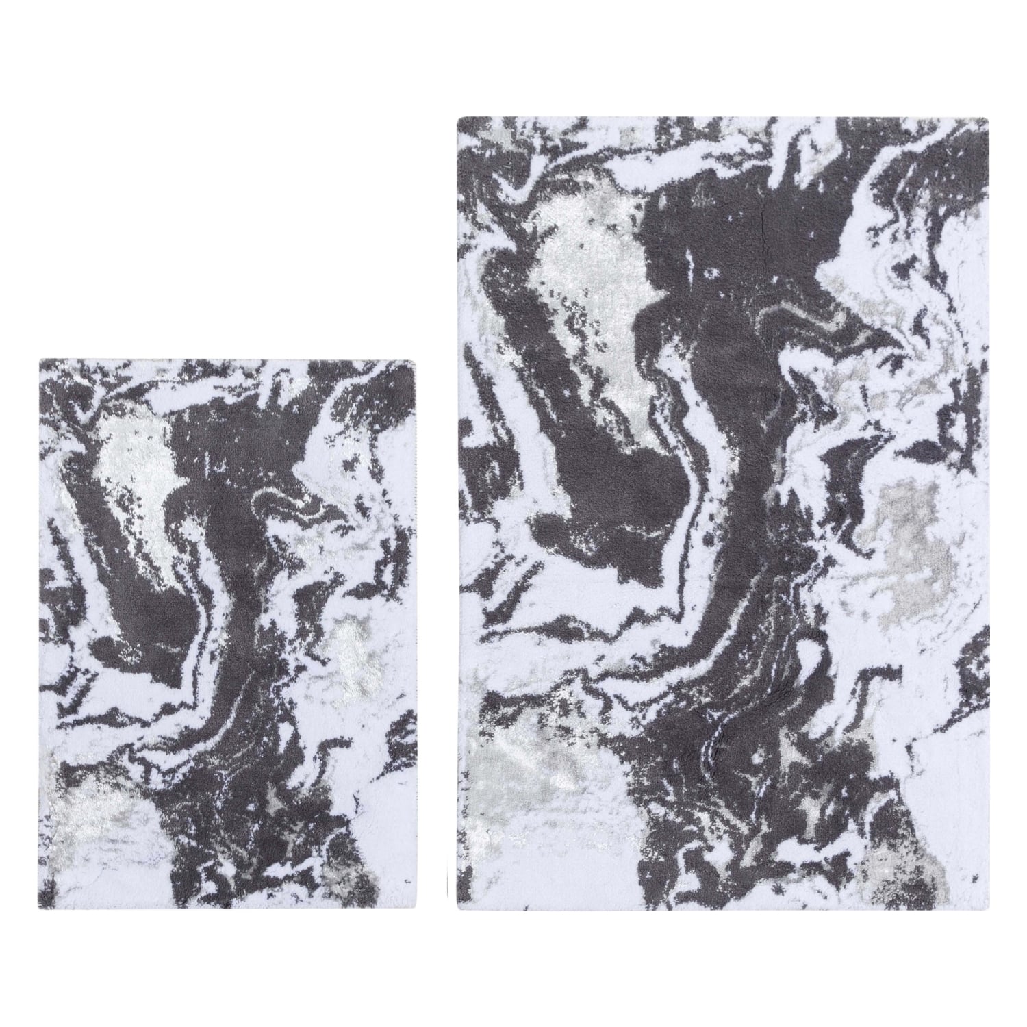 MOTLEY SMOKE SILVER 2'Lİ  BANYO PASPAS SETİ