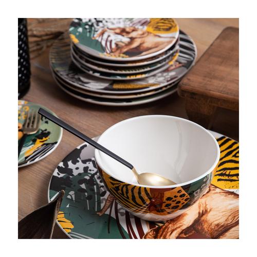  WILD LEOPARD PASTA TABAĞI 21 cm