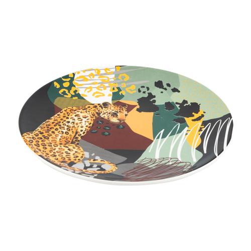  WILD LEOPARD PASTA TABAĞI 21 cm