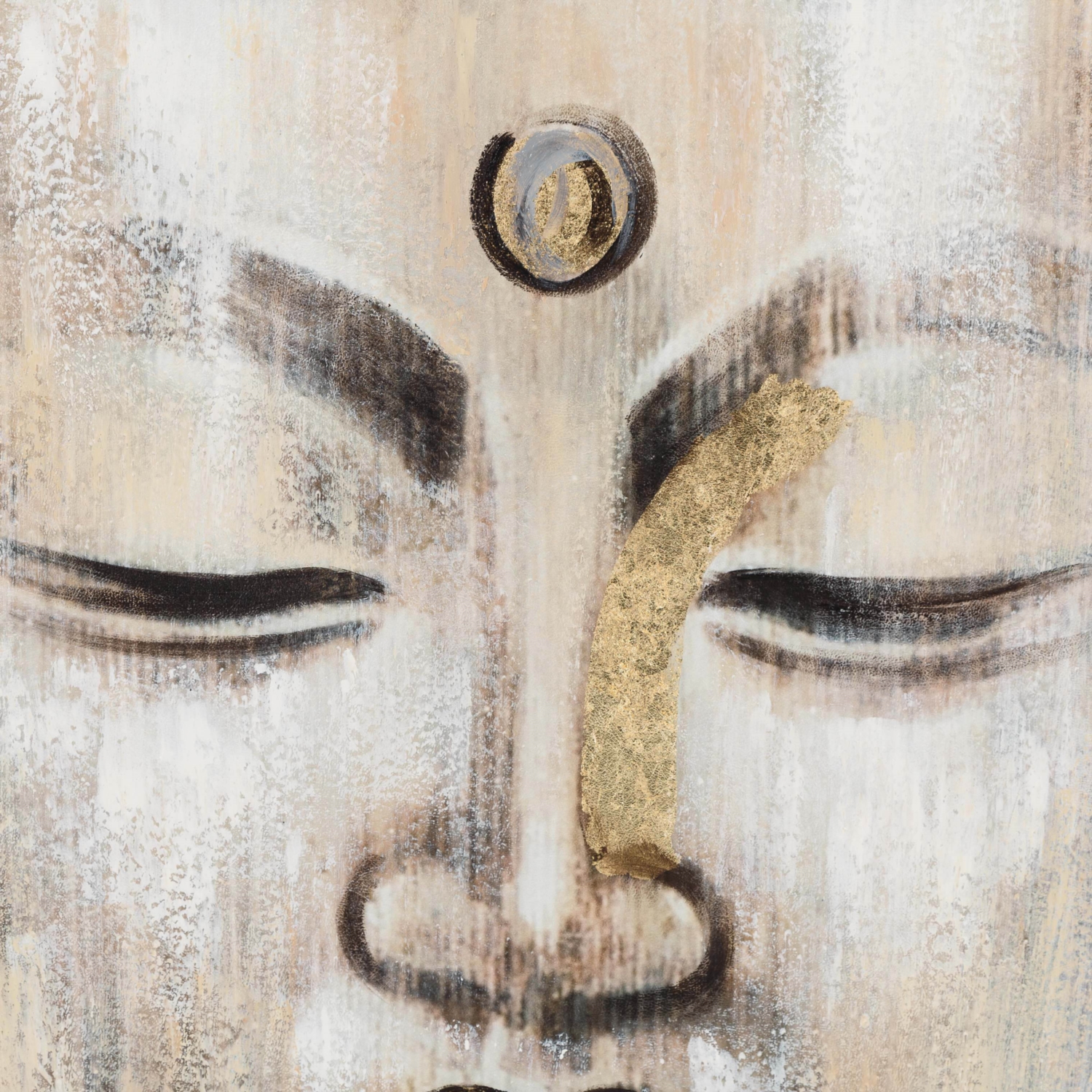 NUDE BUDA YAĞLIBOYA TABLO 90X120 CM