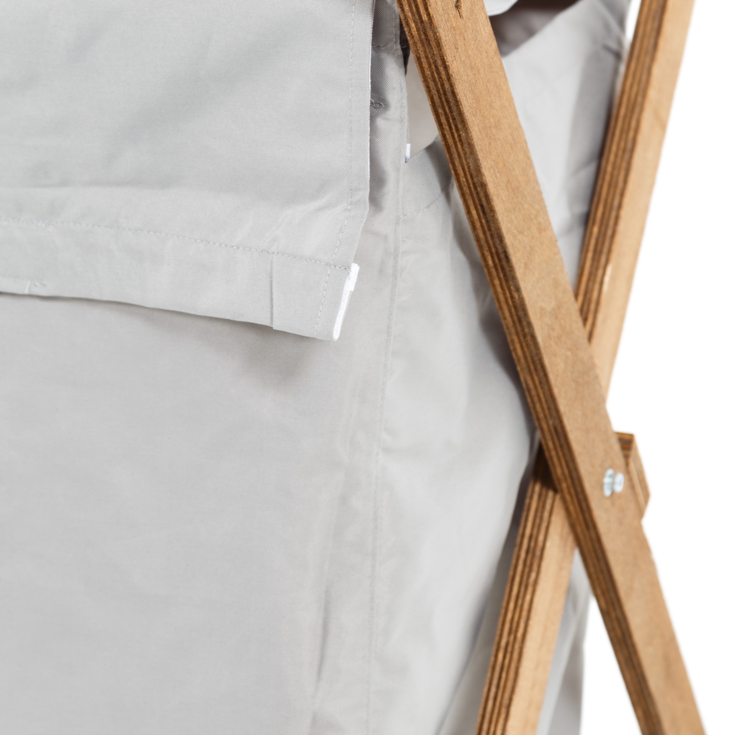 KATLANABİLİR ÇAMAŞIR SEPETİ GRİ