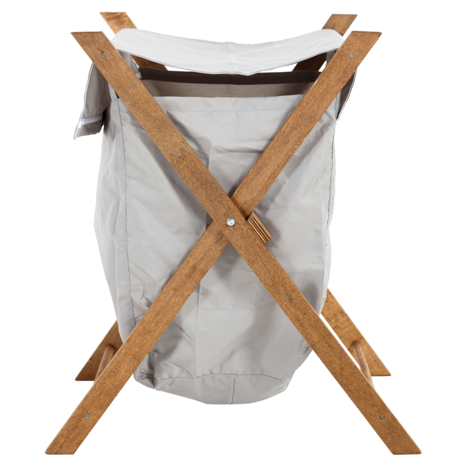 KATLANABİLİR ÇAMAŞIR SEPETİ GRİ