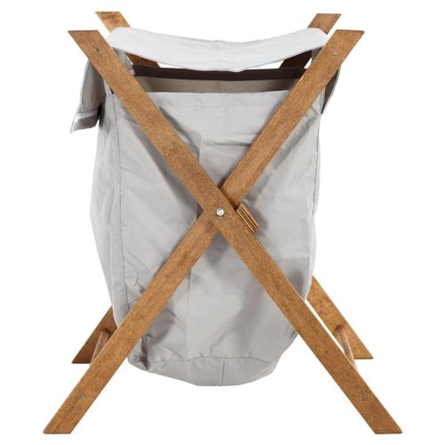  KATLANABİLİR ÇAMAŞIR SEPETİ GRİ