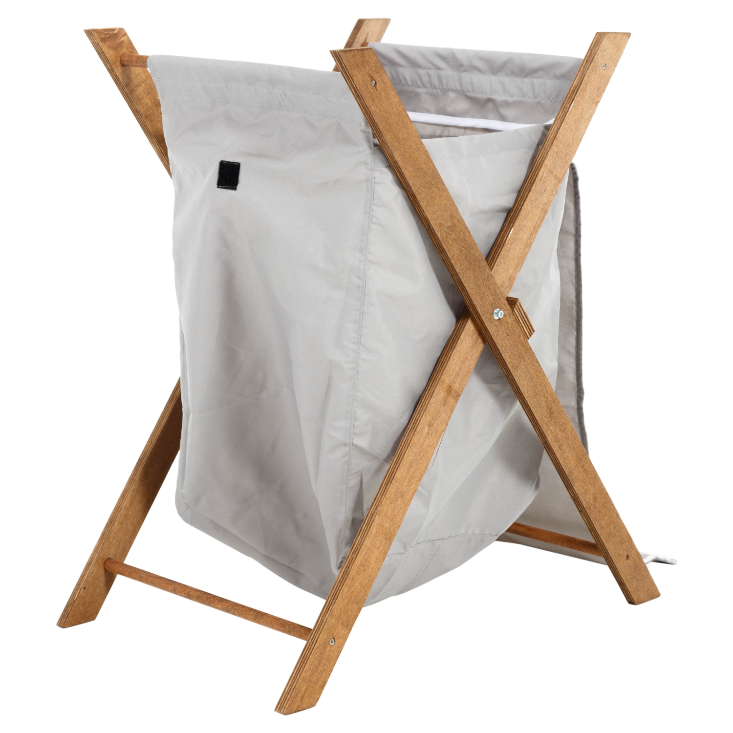 KATLANABİLİR ÇAMAŞIR SEPETİ GRİ