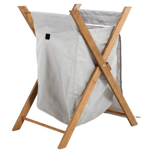  KATLANABİLİR ÇAMAŞIR SEPETİ GRİ