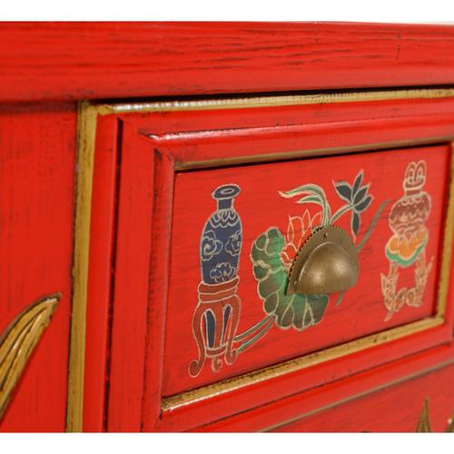  GUILIN TV KONSOLU KIRMIZI