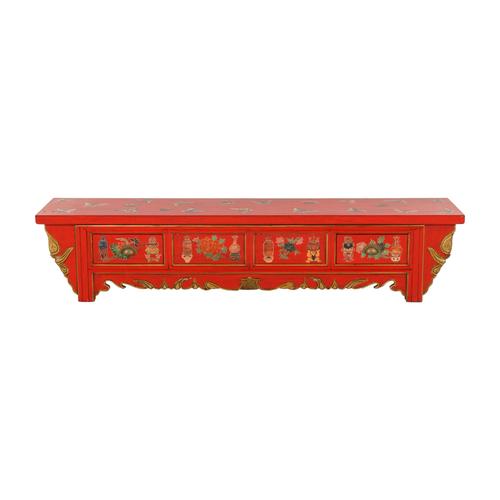  GUILIN TV KONSOLU KIRMIZI