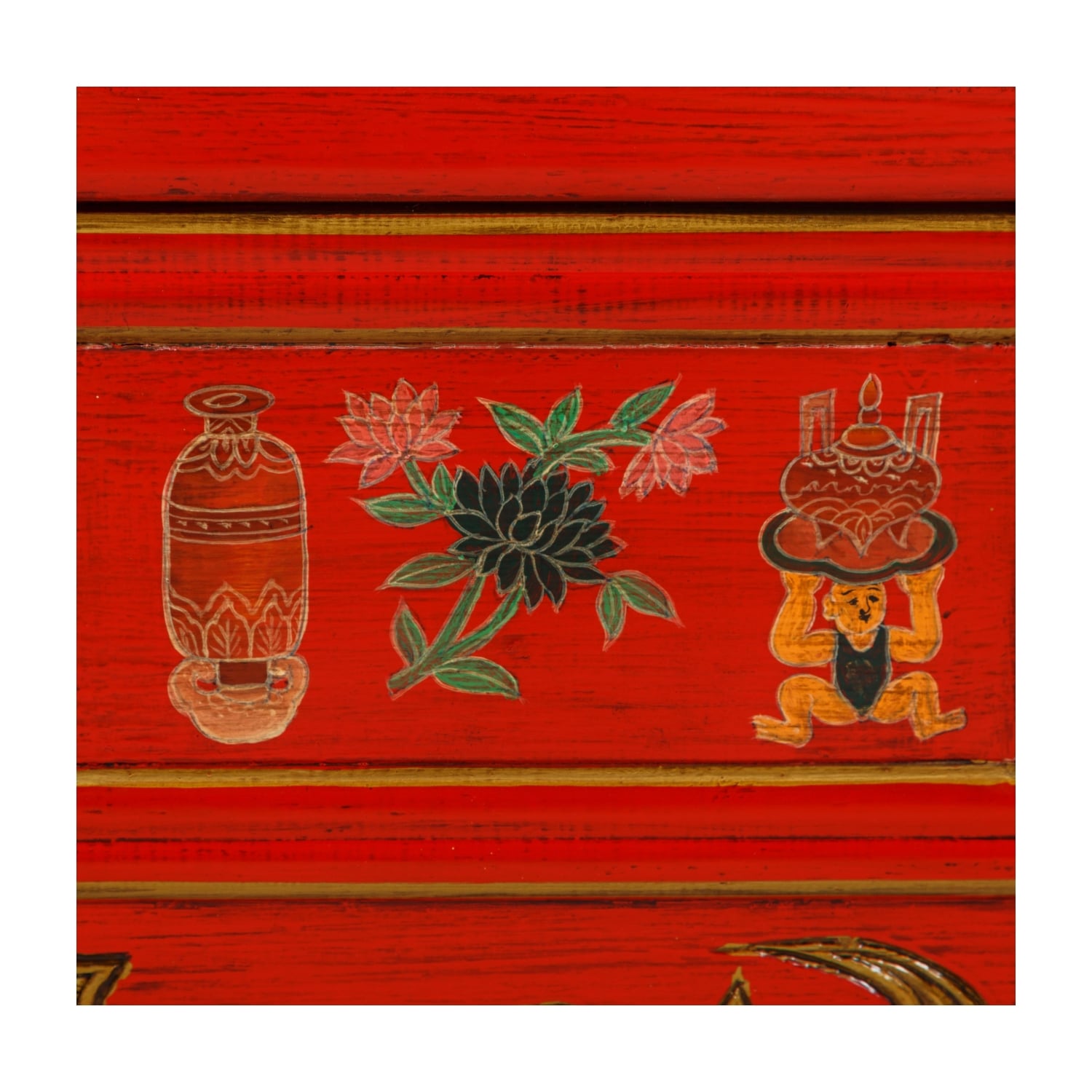 GUILIN TV KONSOLU KIRMIZI