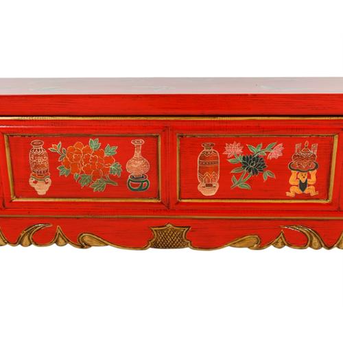  GUILIN TV KONSOLU KIRMIZI