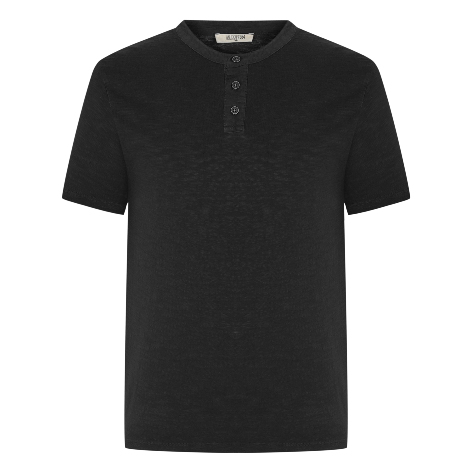 HENLEY YAKA PAMUK T-SHIRT