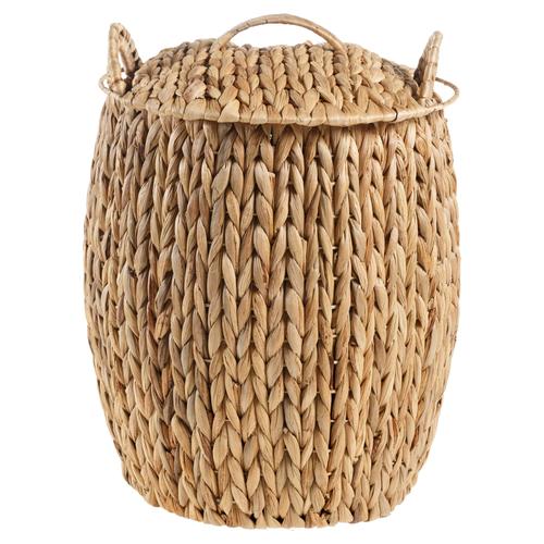  KAPAKLI HASIR SEPET 30X38CM