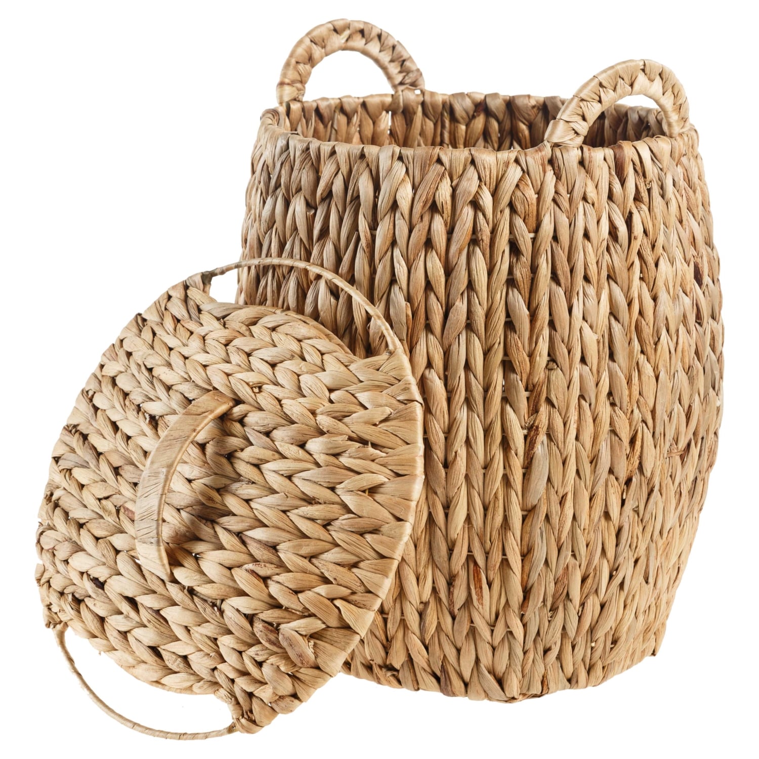 KAPAKLI HASIR SEPET 30X38CM