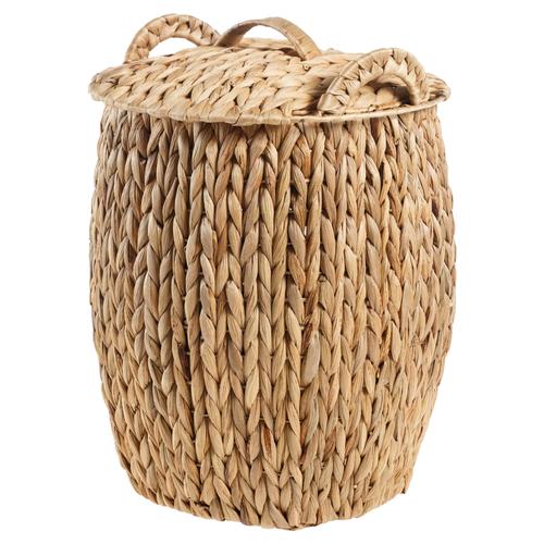  KAPAKLI HASIR SEPET 30X38CM