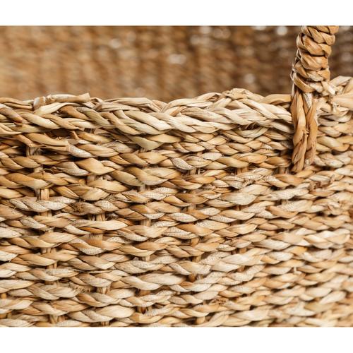  YUVARLAK HASIR SEPET 50X20CM