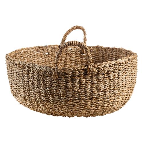  YUVARLAK HASIR SEPET 50X20CM