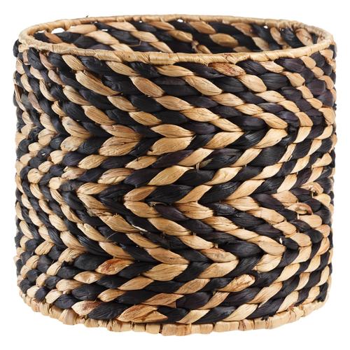  ÇİFT RENKLİ HASIR SEPET 33X27 CM