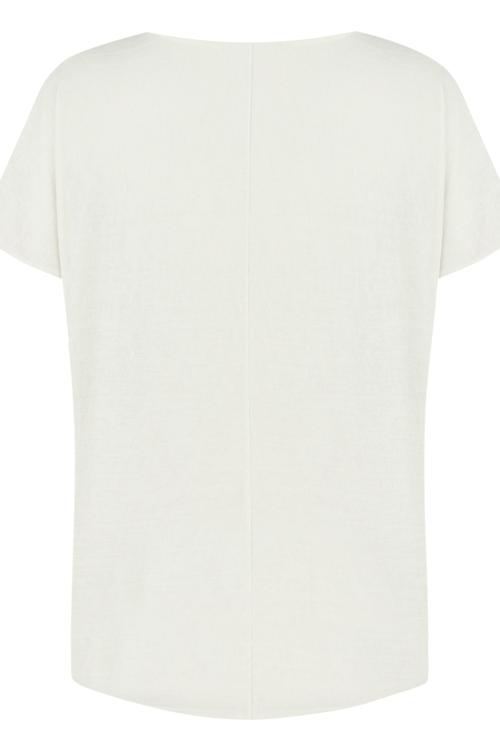  PÜSKÜL DETAYLI NAKIŞLI T-SHIRT