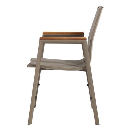 PEGGY KOLÇAKLI SANDALYE ŞAMPANYA NEO