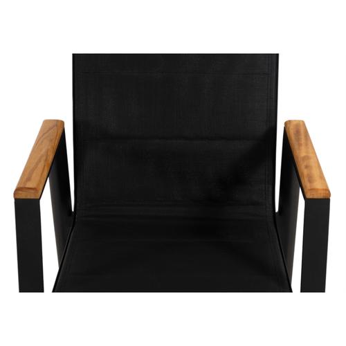  PEGGY KOLÇAKLI SANDALYE SİYAH NEO