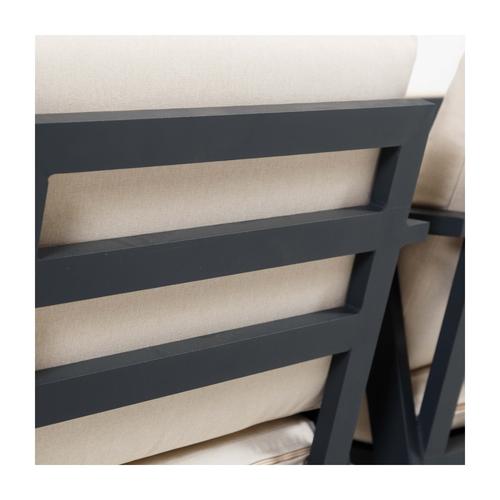  TARCOS YEMEK SETİ ANTRASIT 8 SANDALYE 260 CM