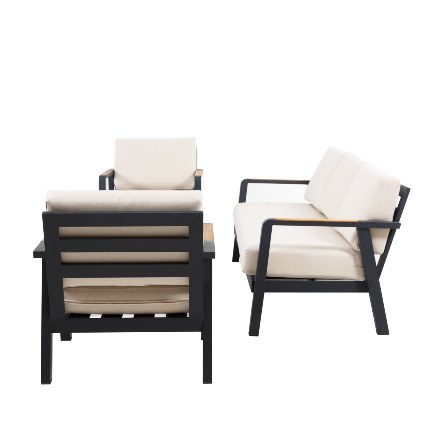 TARCOS OTURMA SETİ BEJ