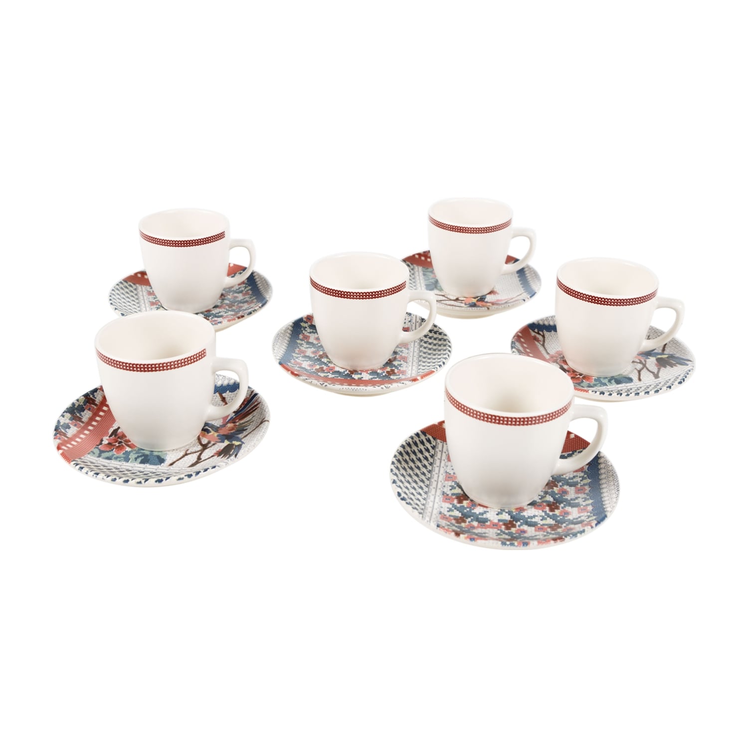 HANDICRAFT KAHVE FİNCANI SETİ 6 LI 95ML