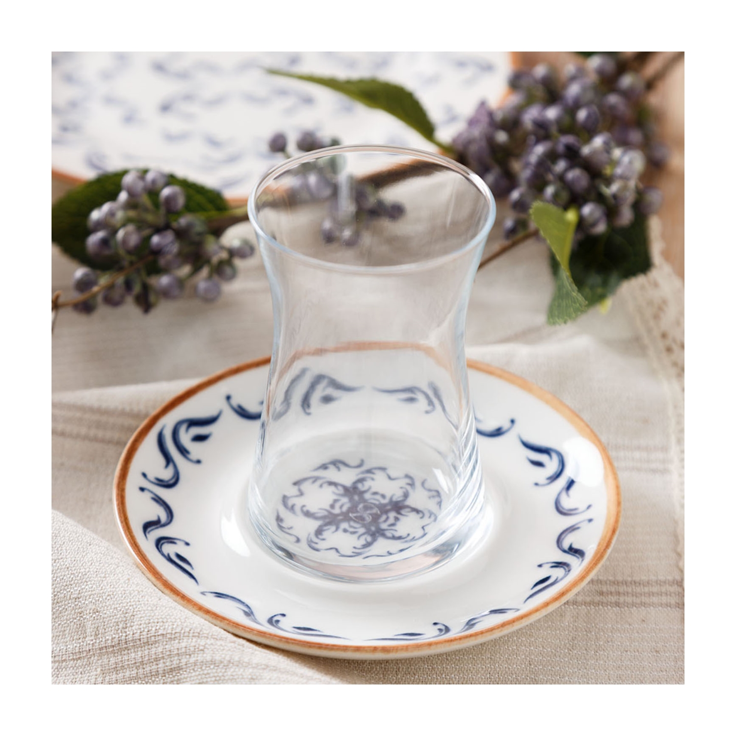 MARSILYA ÇAY TABAĞI 12 CM