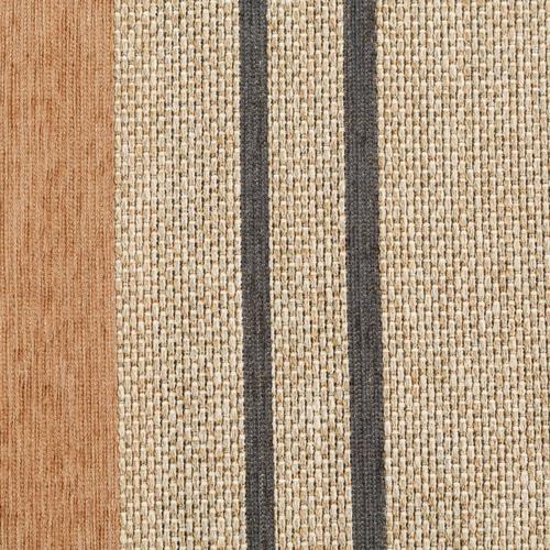  KATERINI KİLİM BEJ KİREMİT RENK ÇİZGİLİ 80X150CM