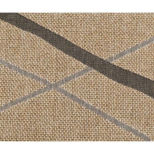  KATERINI HALI BEJ GRİ RENK ÇİZGİLİ 160X230CM