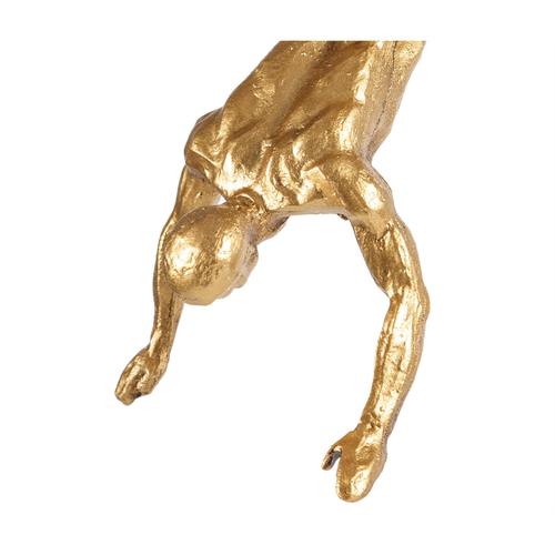  FALLING MAN II GOLD BİBLO 30X10CM