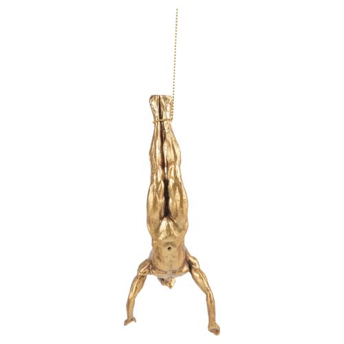  FALLING MAN II GOLD BİBLO 30X10CM