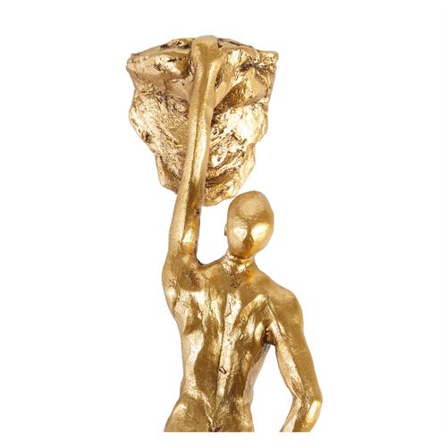  FALLING MAN I GOLD BİBLO 30X10CM