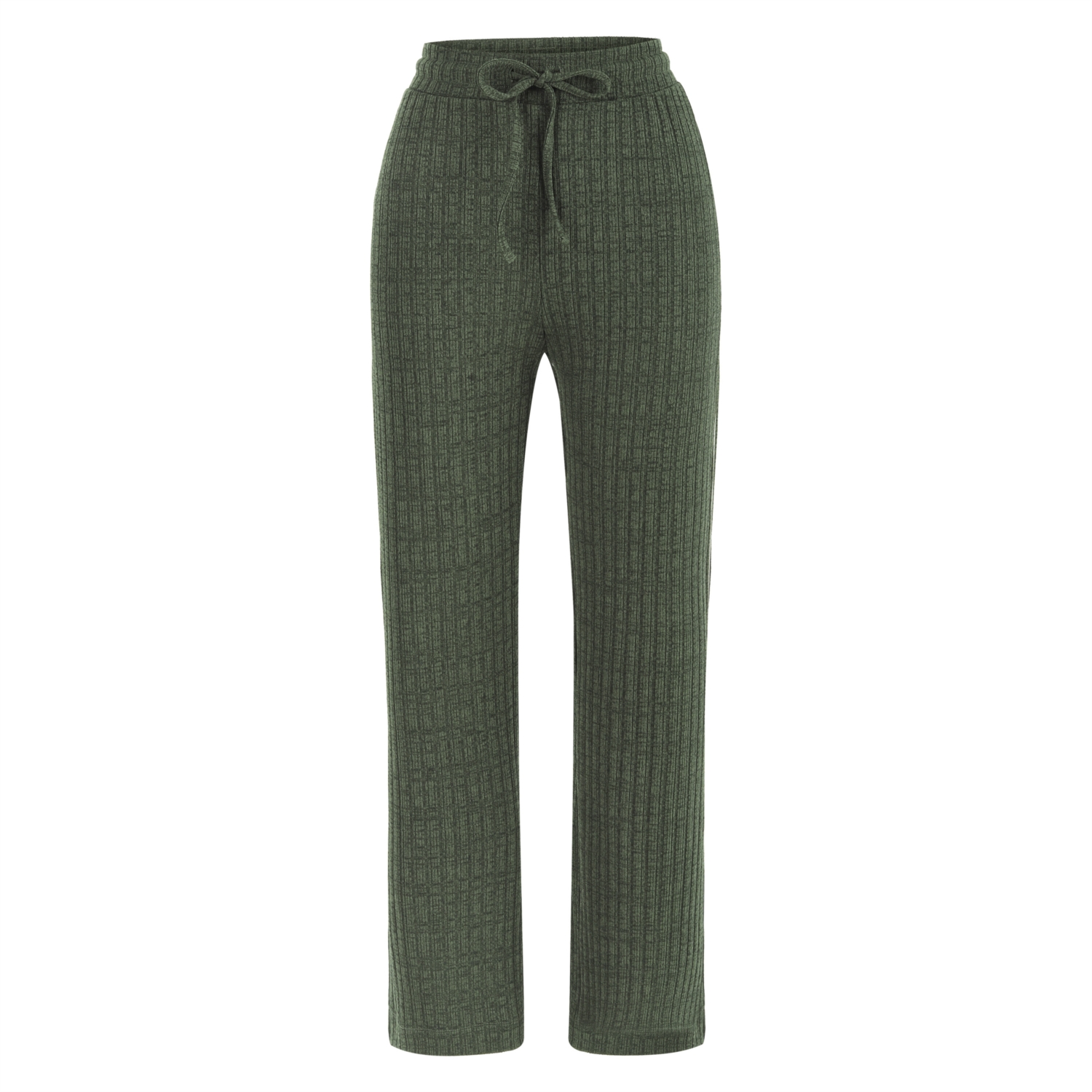 BELİ LASTİKLİ GENİŞ PAÇA  PANTOLON